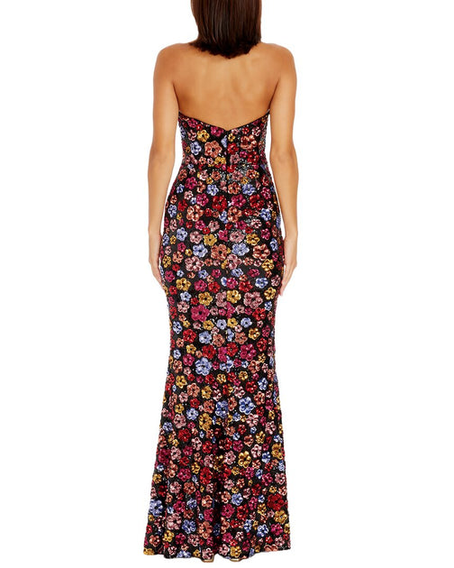 dress the population janelle strapless maxi dress Dress the Population Janelle Mermaid Gown