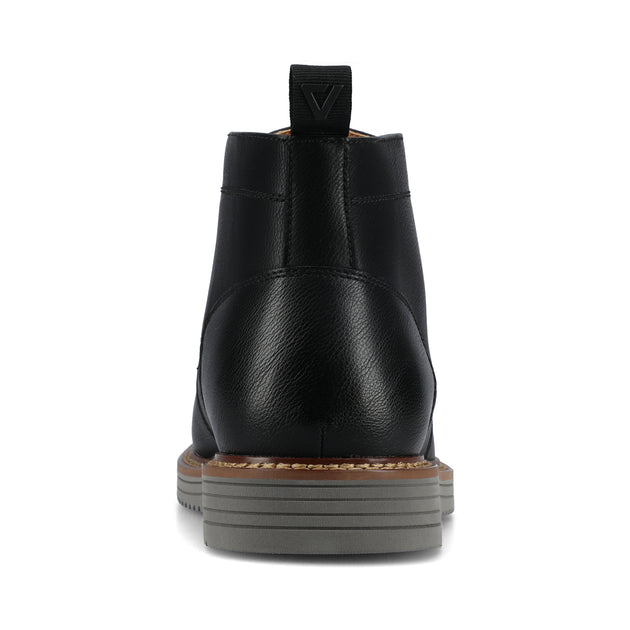 Vance Co. Stratton Plain Toe Chukka Boot Black US 10.5 4