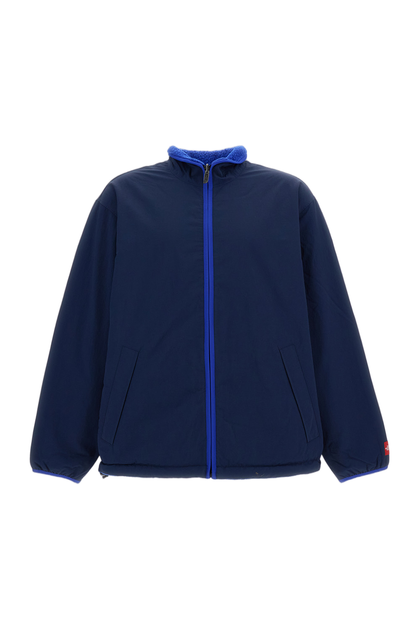 The North Face Blue Box Reversible Fleece Jacket Blue Large 2