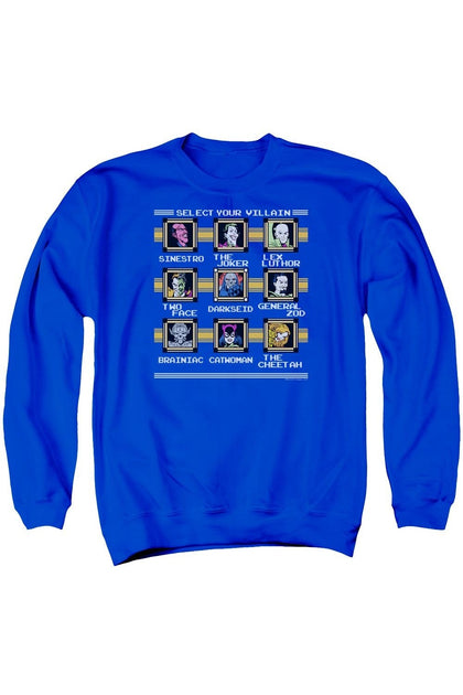 Gildan DC Comics Stage Select Crewneck Sweatshirt Blue Medium 2