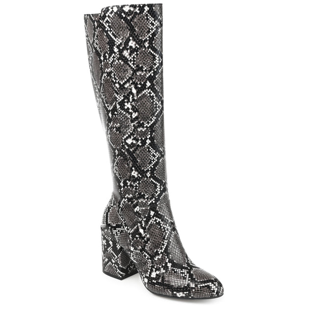 Journee Collection Tavia Boot White US 8.5 2