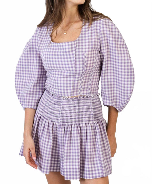 KOCH Erica Skort Purple Medium 2