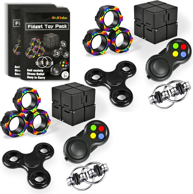BBTEE 5Pcs Fidget Toy Set Multi-color 2