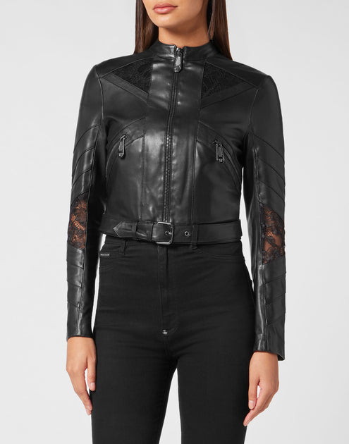 Philipp Plein Biker Jacket Black XXL 4