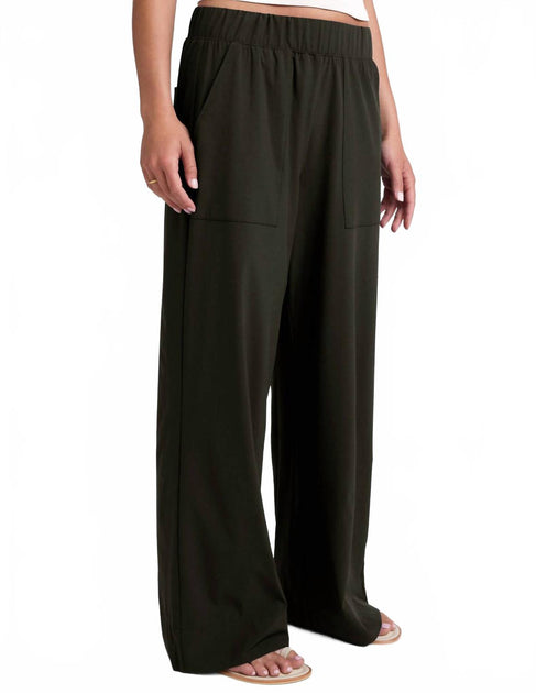 BEYOND YOGA Easy Wide Leg Pant Black Small 5