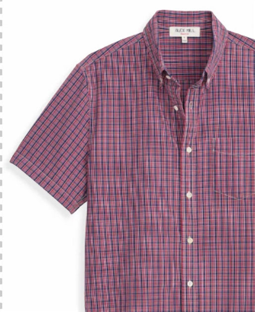 Alex Mill Mill Madras Shirt Purple Large 3