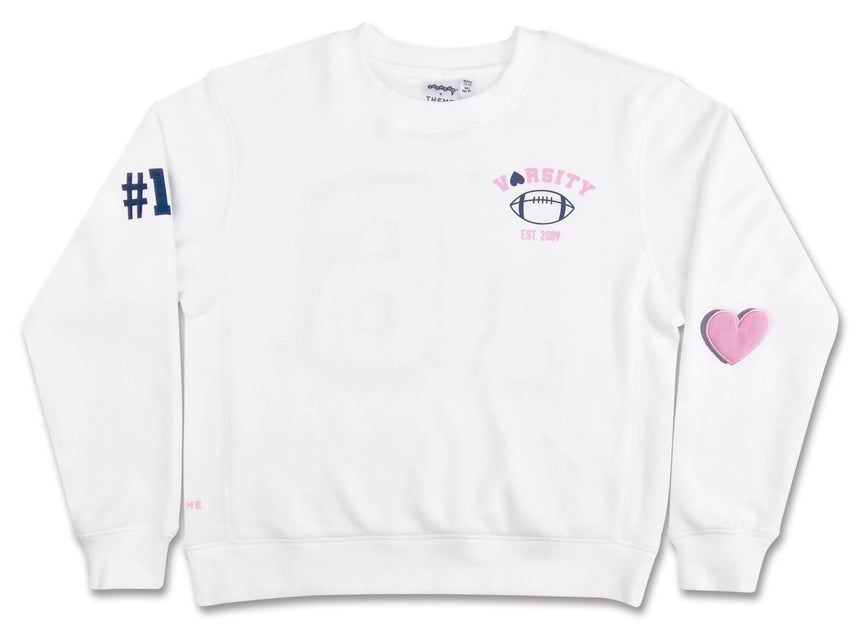 iScream Varsity Sweatshirt White US 14 2