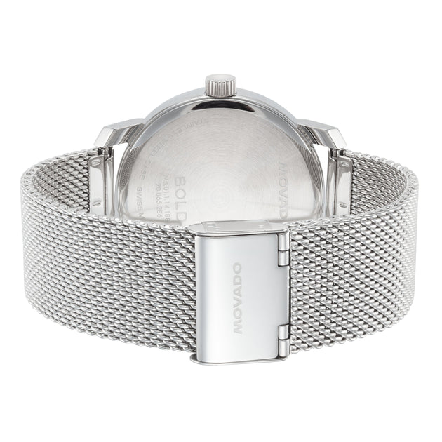 Movado 3600958 Quartz Watch Silver 41mm 4