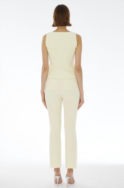 Toccin Claire Cigarette Pants Gelb US 6 4