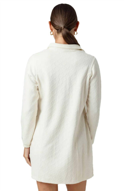 sundays Eliot Dress Beige XS 4