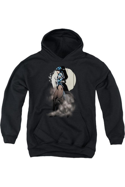 Gildan Justice League Zatanna Hoodie Black Large 2