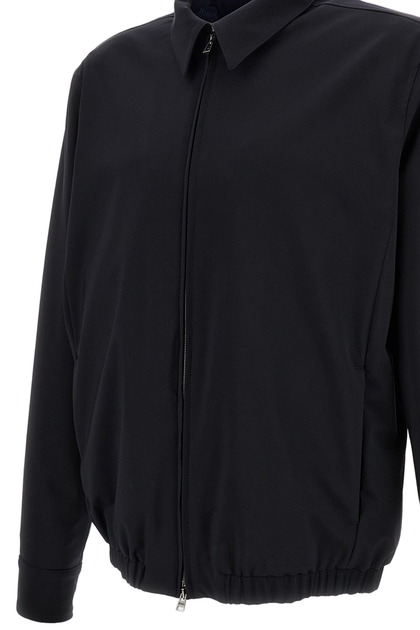 Herno Lightweight Technical Fabric Jacket Black EU 52 4