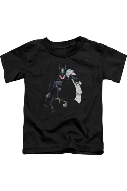 Gildan Batman Joker Choke T-Shirt Schwarz 4 Jahre 2