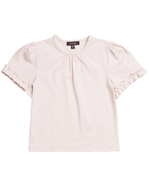 Imoga Bella Puff Sleeve T-Shirt Weiß US 12 2