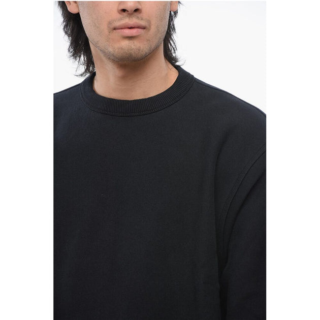 Burberry Crewneck Sweatshirt With Edk Men's Patch | ShopSimon