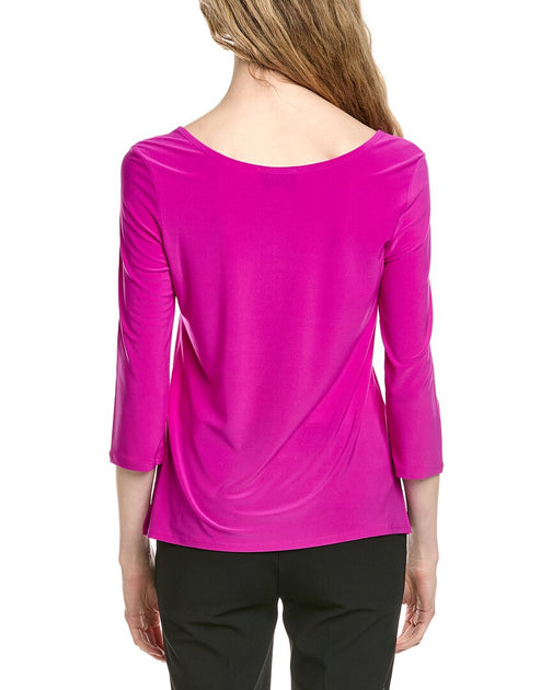 Joseph Ribkoff Top Pink Large 3