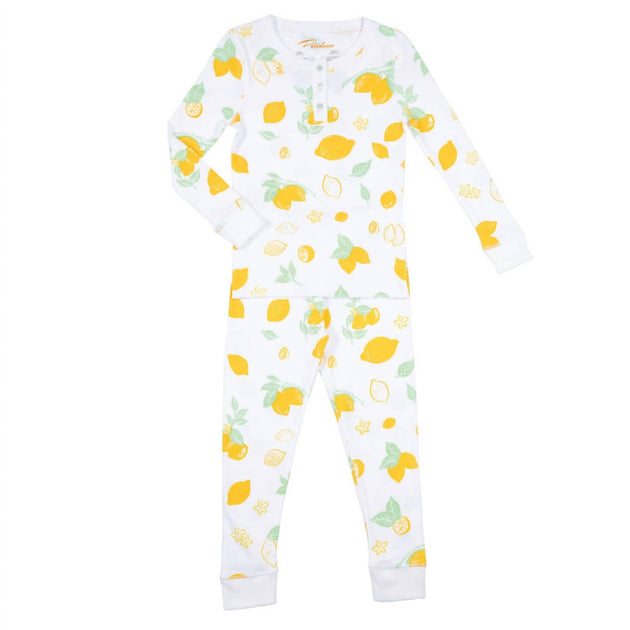 Petidoux Kid's Long Sleeve Pajama Set White US 2 2