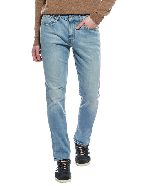 7 For All Mankind Piqua Straight Jean Blue 30 2