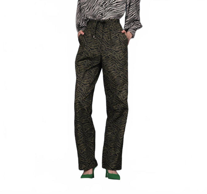GHOSPELL Glacier Sands Belted Trouser Green Medium 2