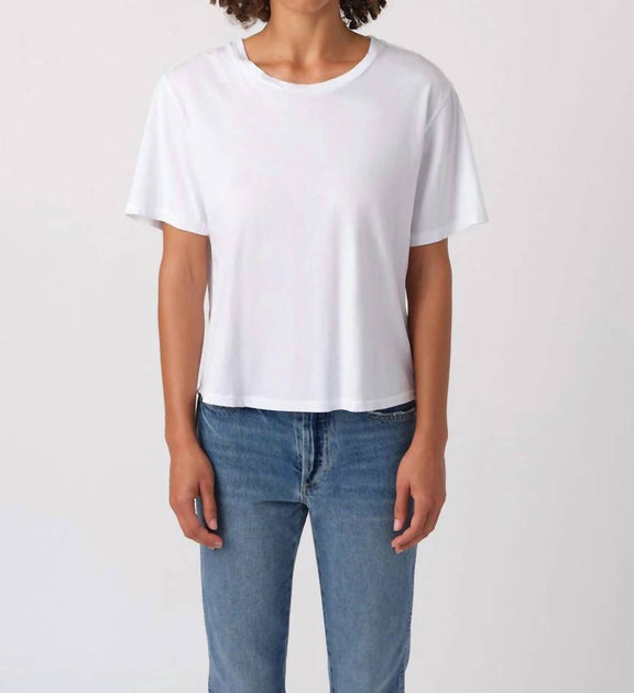 AMO Boy Tee Weiß Medium 3