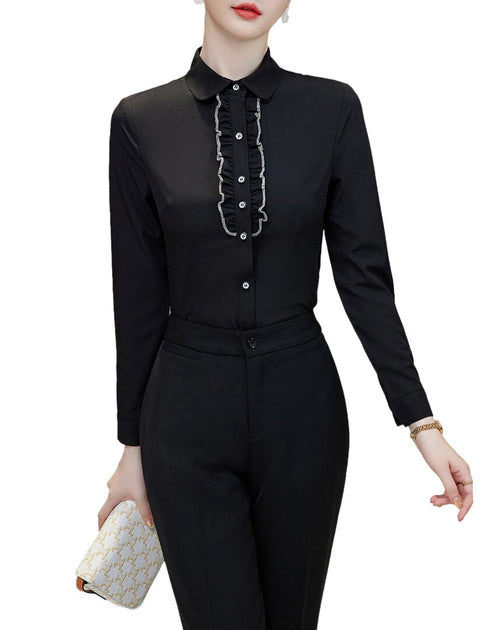 Bossy Chic Shirt Black US 6 2