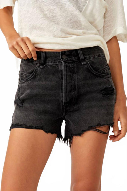 Free People Now Or Never Denim Shorts Multi 27 3