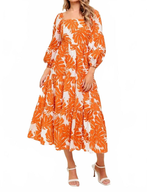 Flying Tomato Midi Dress Multi Medium 2