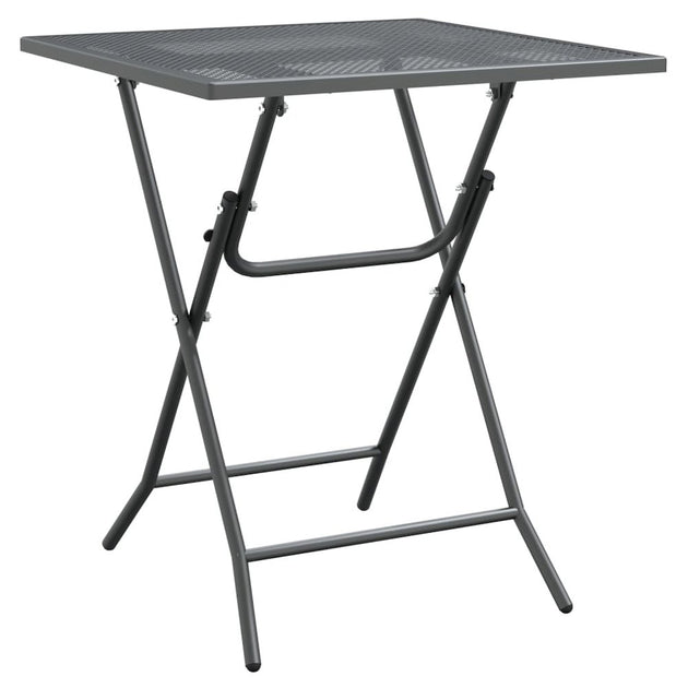 vidaXL Patio Table Anthracite 3