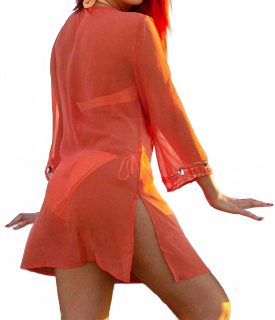 Malibutique Flamingo Mini Cover Up Pink Medium 3