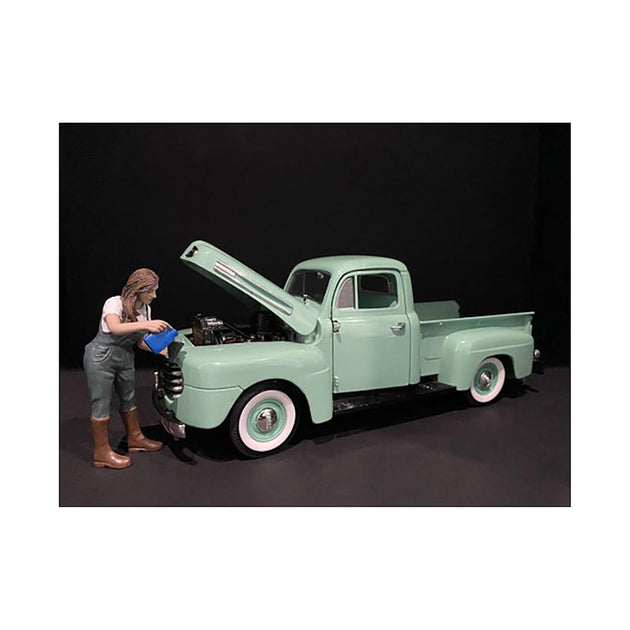 American Diorama Car Girl Kylie Figur 2