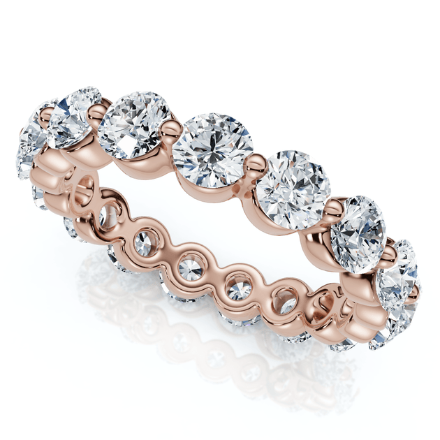 Pompeii3 3/4 Ct Diamond Eternity Ring White Gold US 8.5 2