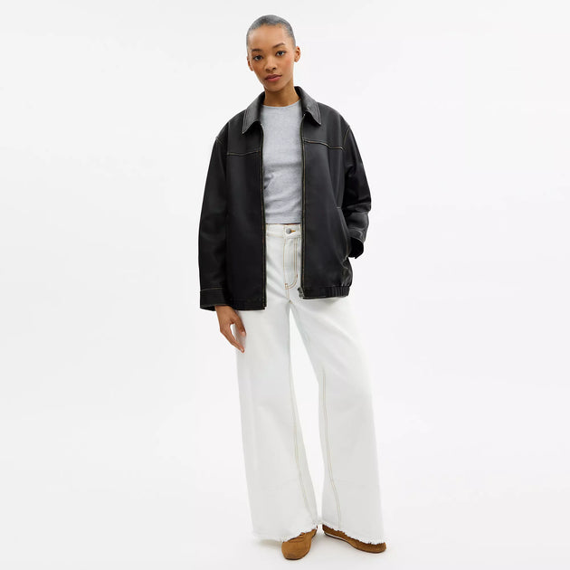 Coach Loved Over Jacket Black Small 3