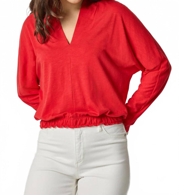 Lilla P Wedge Top Red Large 2