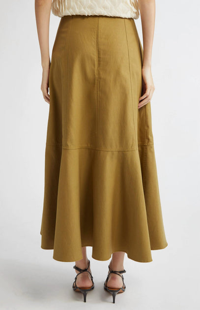 Ulla Johnson Sabina Skirt Brown US 10 4
