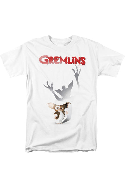Gildan Gremlins Shadow Short Sleeve T-Shirt White Large 2
