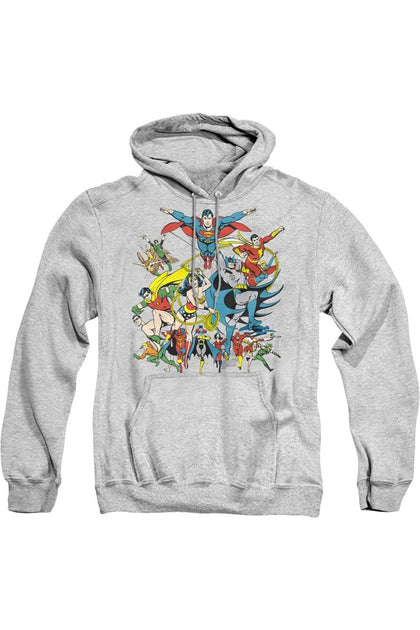 Gildan DC Comics Green Arrow Hoodie Grey Small 2