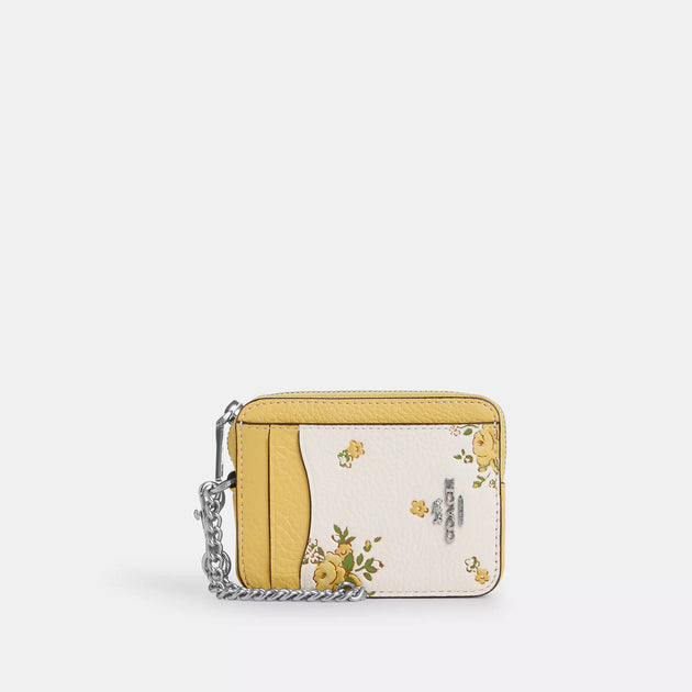 コインケース・小銭入れ coach Essential Chain Card Case With Floral Print COACH® | Essential Chain Card Case With Floral Print