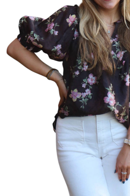Joy Joy Harriet Top Black Medium 4