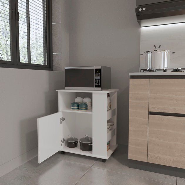 Streamdale Correy Microwave Cabinet Black 3