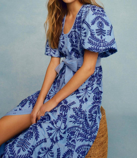 Marie Oliver Natty Dress In Serenity
