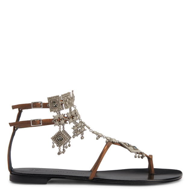 Giuseppe Zanotti Amira Sandals Brown US 7 2