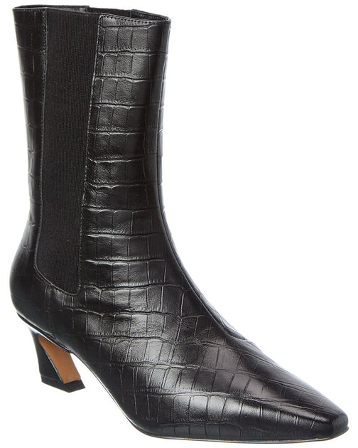 Reiss Mina Leather Chelsea Boot Black EU 37 2