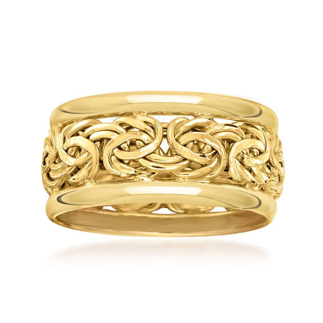 Ross-Simons Byzantine Ring Yellow Gold US 6 2