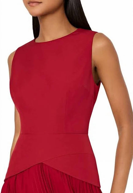 Milly Haddy Pleated Mini Dress Pink US 2 3