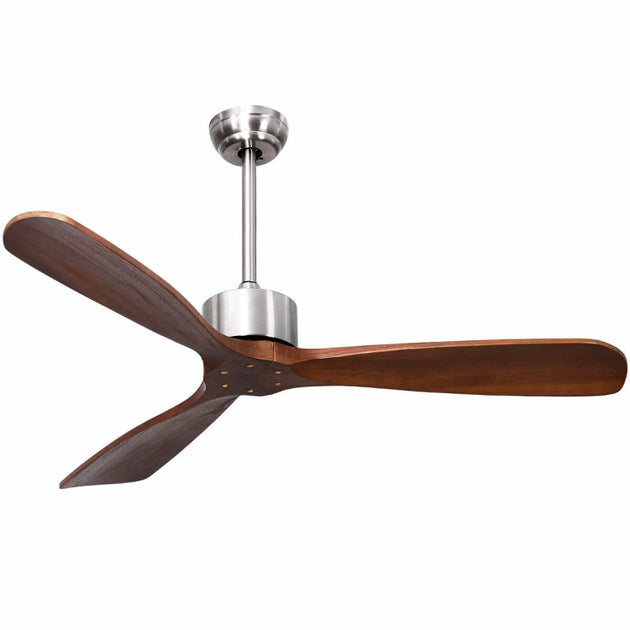 Costway 52 Inch Ceiling Fan Brushed Nickel 2