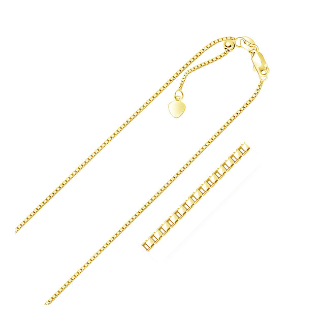FASHNZFAB Box Chain Yellow Gold 2