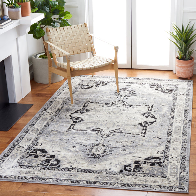Safavieh Brentwood Area Rug Silver/Black 2
