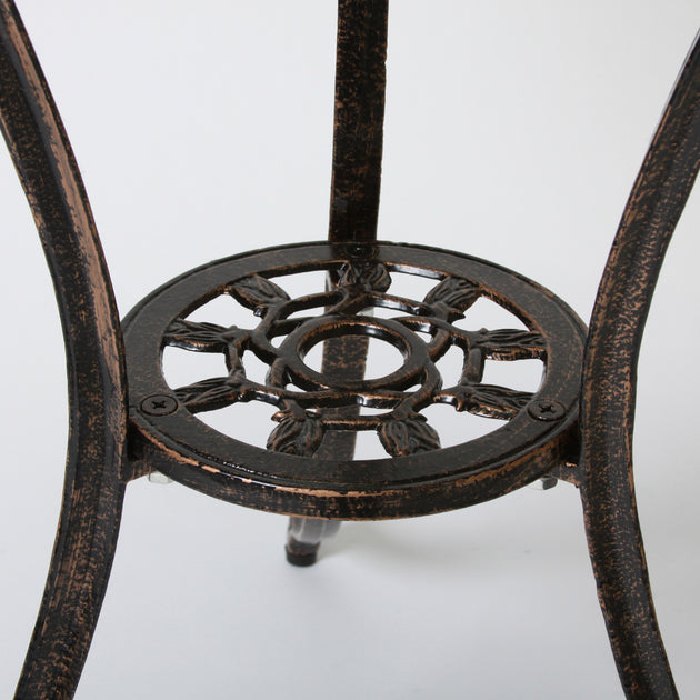 Streamdale Copper Tulip Bistro Set 4