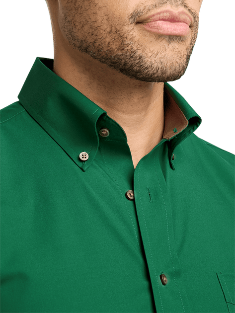 Paul Fredrick Slim Fit Hemd Grün US 16.5 4