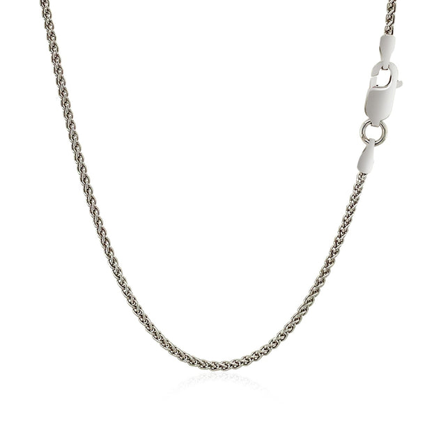 FASHNZFAB Wheat Chain Sterling Silver Silver 1.30 mm US 20 4